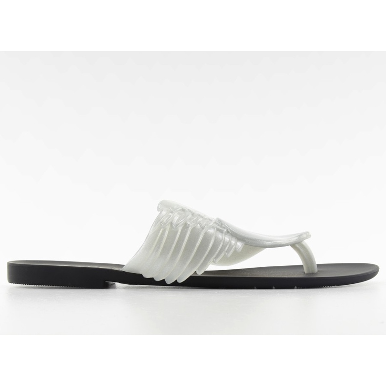 Meliski Repülő szív KM116 FEKETE / EZÜST fehér