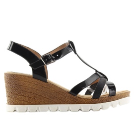 Ékes szandál FD-76 fekete Ékes szandál FD-76 fekete