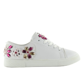 Cipők kövekkel, eredeti Wz 6182 fehér Cipők kövekkel, eredeti Wz 6182 fehér