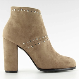 M275 khaki széles sarkú bokacsizma M275 khaki széles sarkú bokacsizma