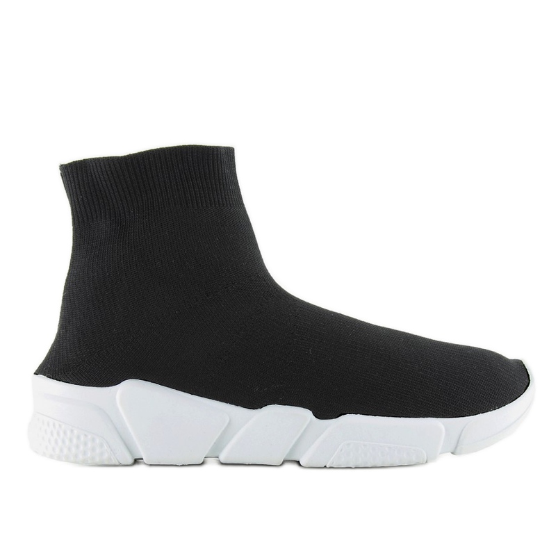 NB122p fekete zoknis sportcipő