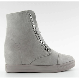 NC92 szürke szatén cipőfűző cipők NC92 szürke szatén cipőfűző cipők