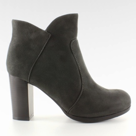 Széles 6075-pg Szürke magas sarkú cipő Széles 6075-pg Szürke magas sarkú cipő