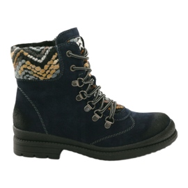 Bőr szigetelt munkások Filippo 393 sötétkék