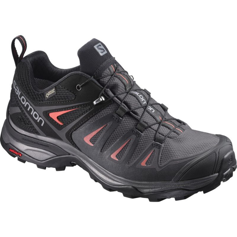 Trekking cipő Salomon X Ultra 3 W L39868500 fekete szürke