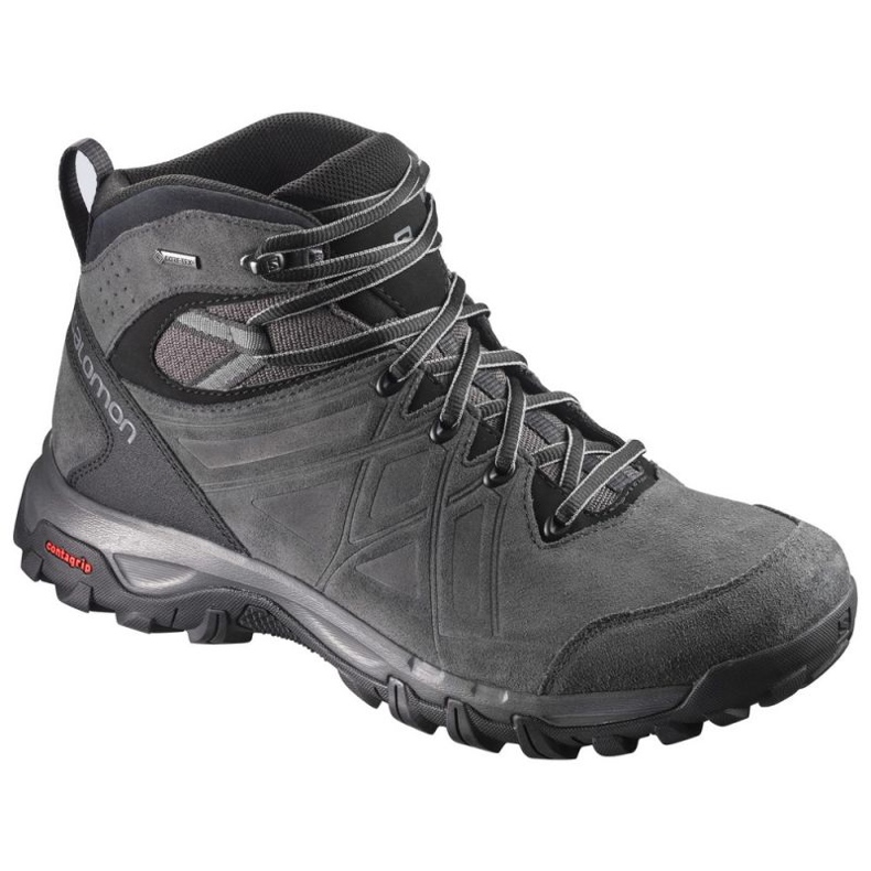 Salomon Evasion 2 Gtx trekking cipő fekete szürke