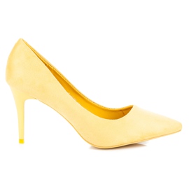 Comer Velúr sarok sárga