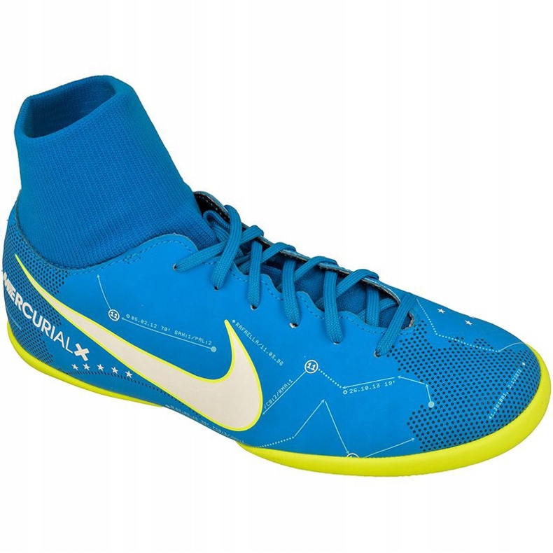 Beltéri cipő Nike Mercurial Victory 6 Df Njr Ic Jr 921491-400 kék kék