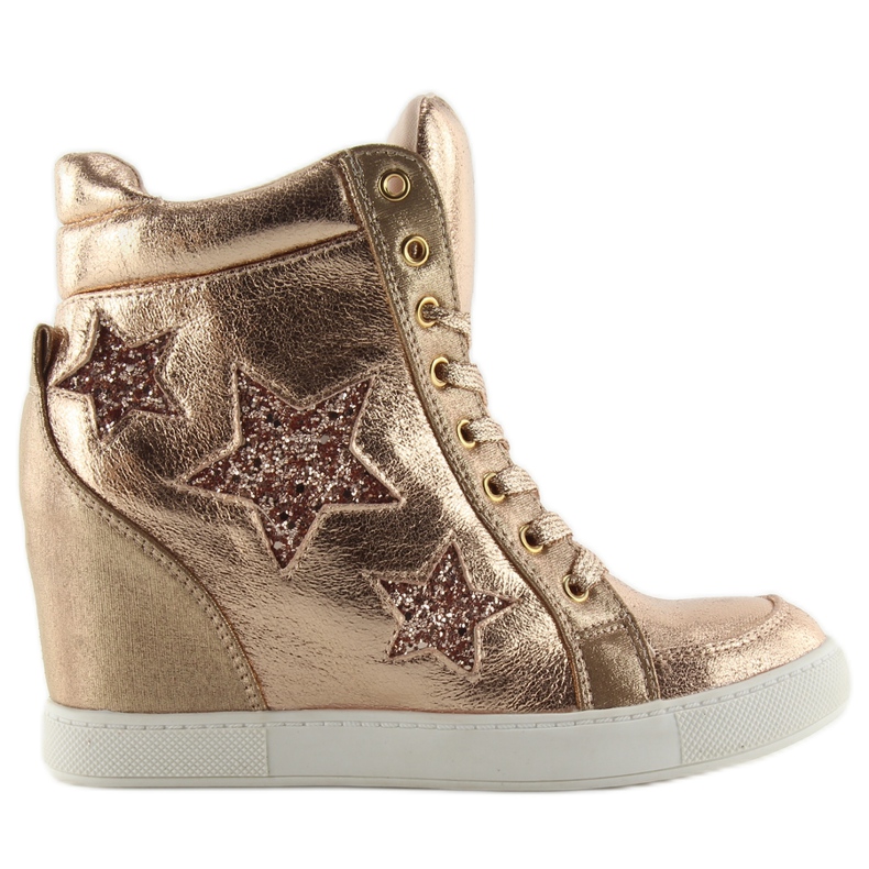 Női tornacipő Pink LL-72 Champagne rózsaszín