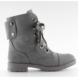 Szürke fűzős munkáscsizma 8901 szürke Szürke fűzős munkáscsizma 8901 szürke