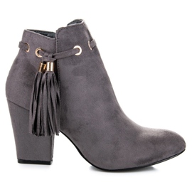 Cm Paris Boho velúr csizma szürke Cm Paris Boho velúr csizma szürke