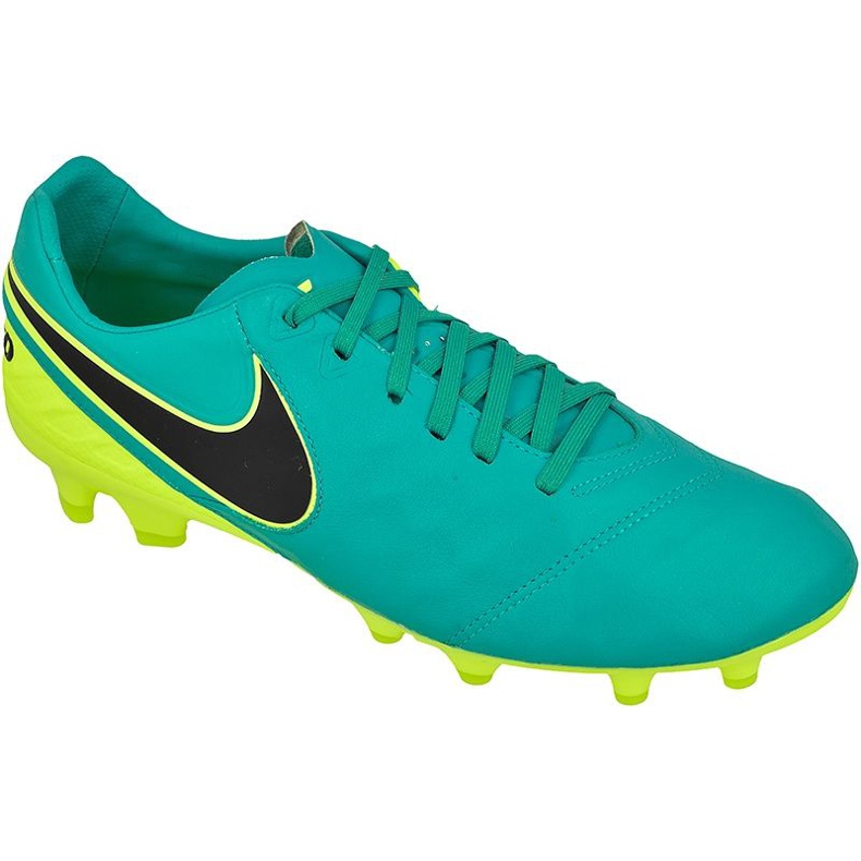 Nike Tiempo Legacy Ii Fg M 819218-307 futballcipő sötétkék, zöld, sárga kék