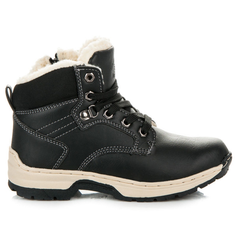 Arrigo Bello Báránybőr csizma fekete