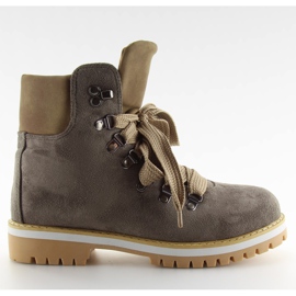 Női fa csizma barna khaki