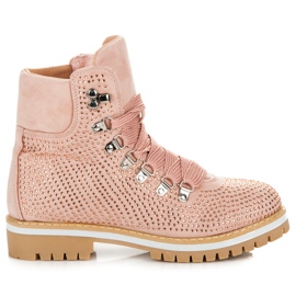 Vices Trapperek széles fűzővel rózsaszín