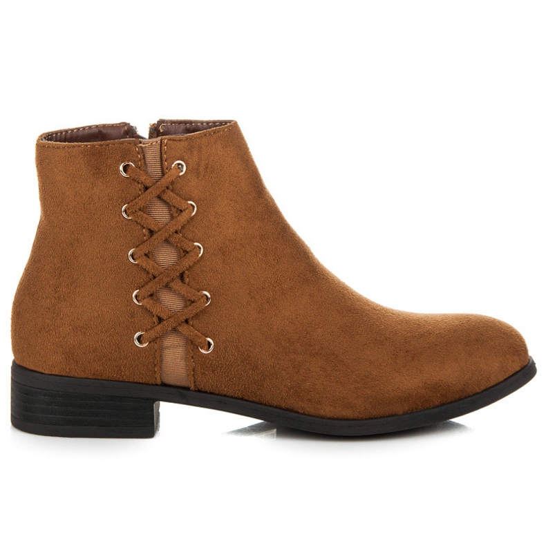 Queen Vivi Alacsony csizma barna