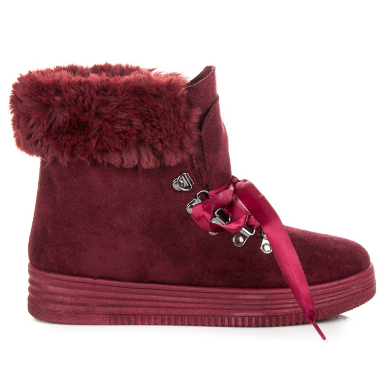 Bello Star Bordo Trappers szalaggal átkötve piros Bello Star Bordo Trappers szalaggal átkötve piros