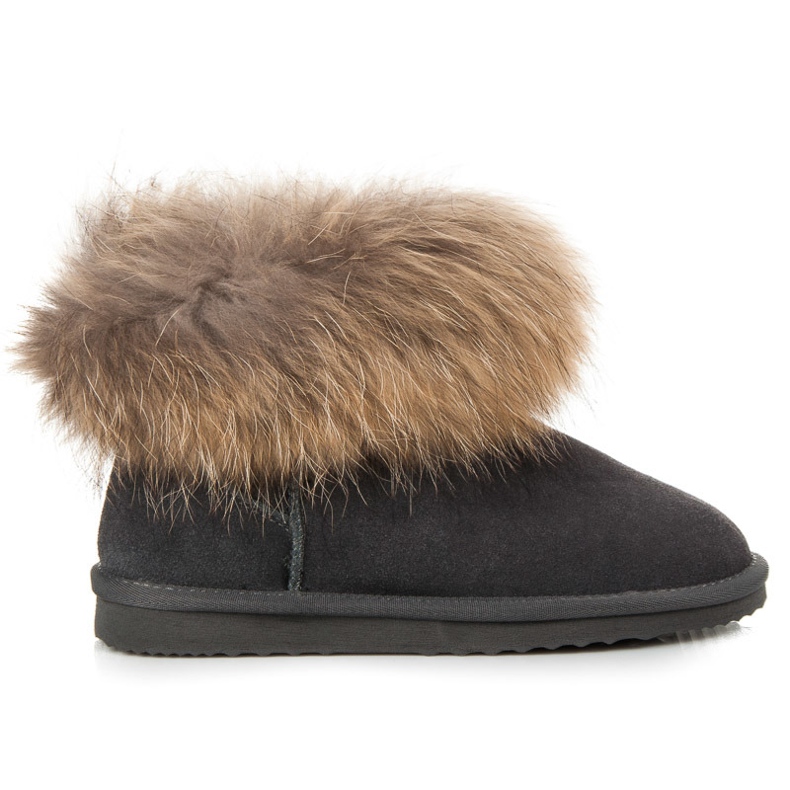 Coco Perla Bőr Mukluki szürke