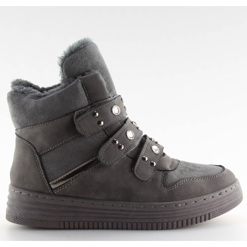 Szigetelt cipők szürke szürke Szigetelt cipők szürke szürke