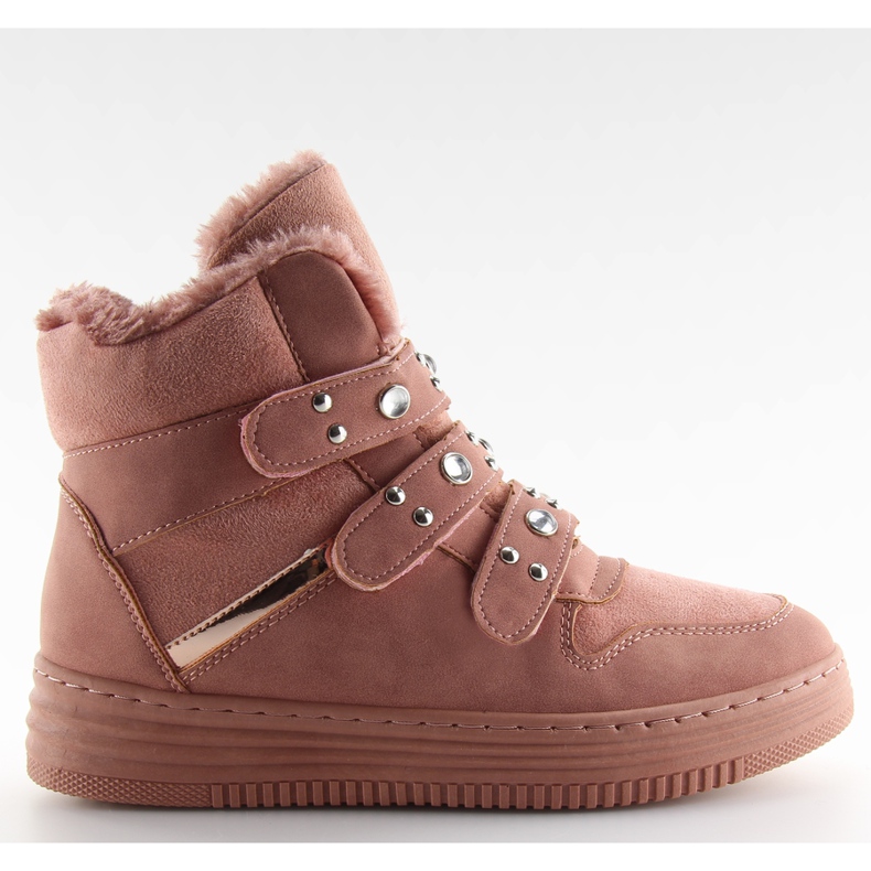 Szigetelt cipők rózsaszín rózsaszín