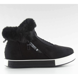 Fekete szigetelt sportcipő nb128p fekete