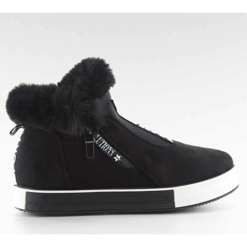 Fekete szigetelt sportcipő nb128p fekete