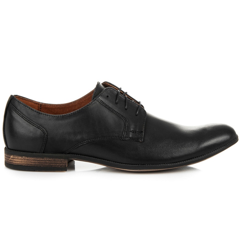 Lucca bőr cipő fekete
