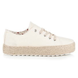 Kylie Espadrillák az emelvényen barna Kylie Espadrillák az emelvényen barna