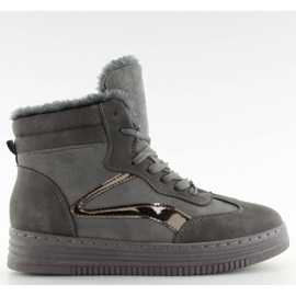 Cipők hőszigetelt szürke BOK-1103 sötétszürke