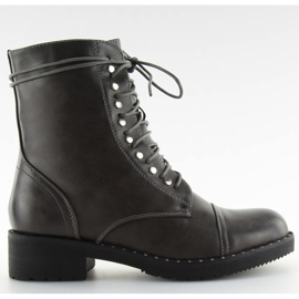 Csizmás csizma szürke B0-193 szürke csapokkal Csizmás csizma szürke B0-193 szürke csapokkal