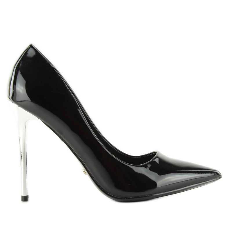 Pumps Silver Heels fekete NF03 Fekete