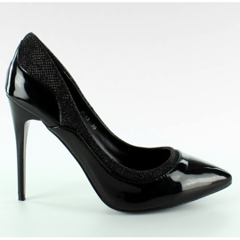 Gyönyörű szivattyúk különleges alkalmakra fekete P-13 fekete