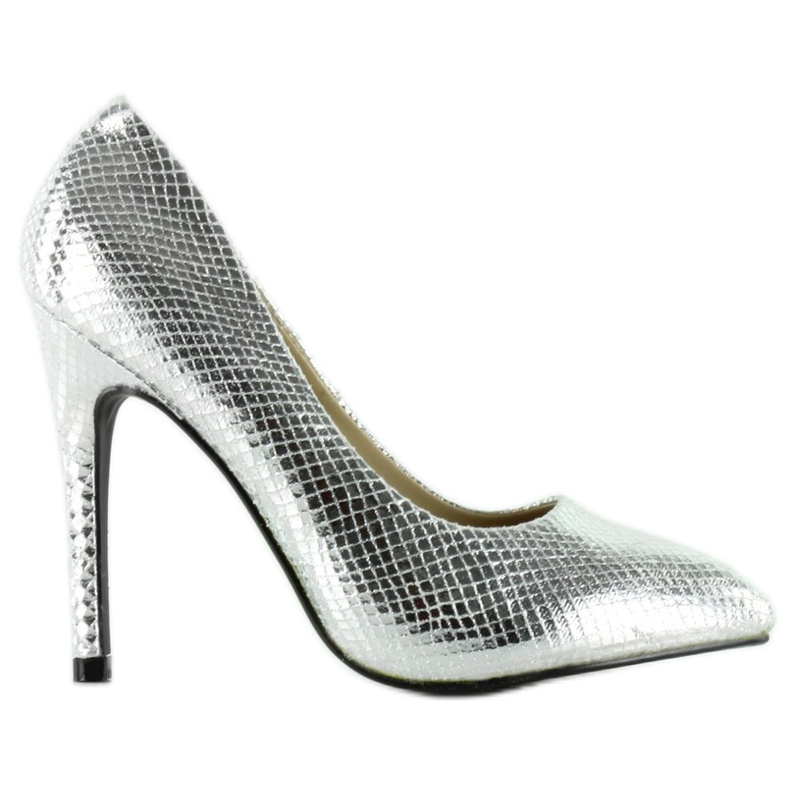 Ezüst csapok kagylóval K415-5 Ezüst szürke