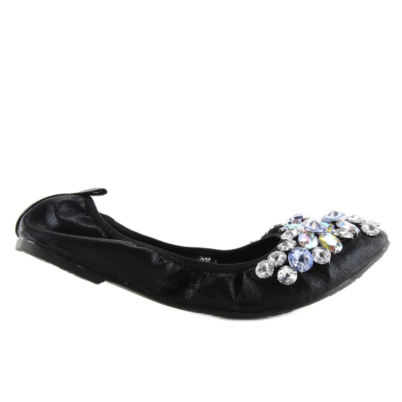 Balerina fekete kövekkel C87 fekete
