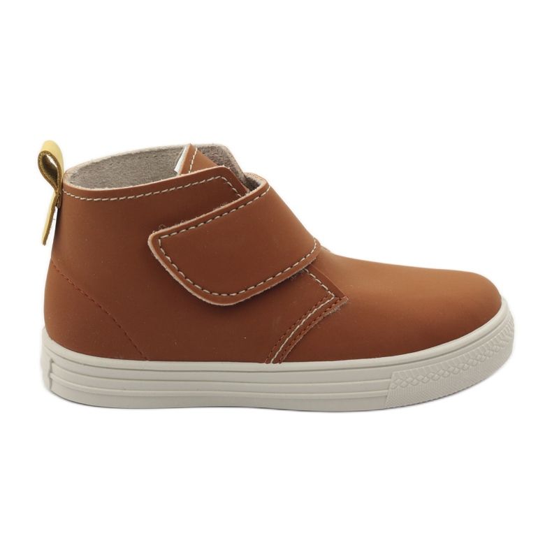 Tépőzáras csizma Befado 496x Camel sokszínű sárga