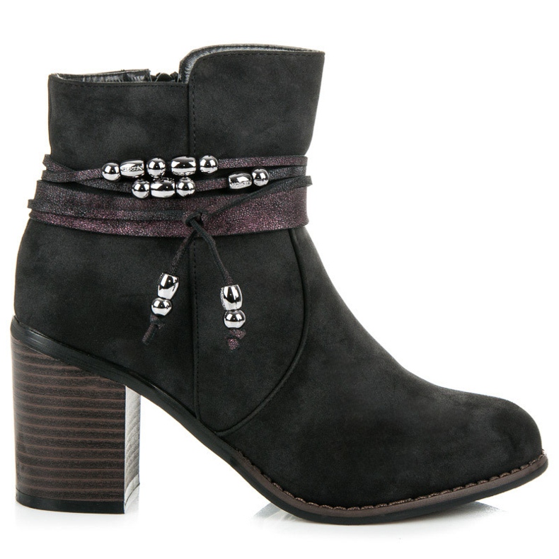 Vinceza Klasszikus csizma fekete