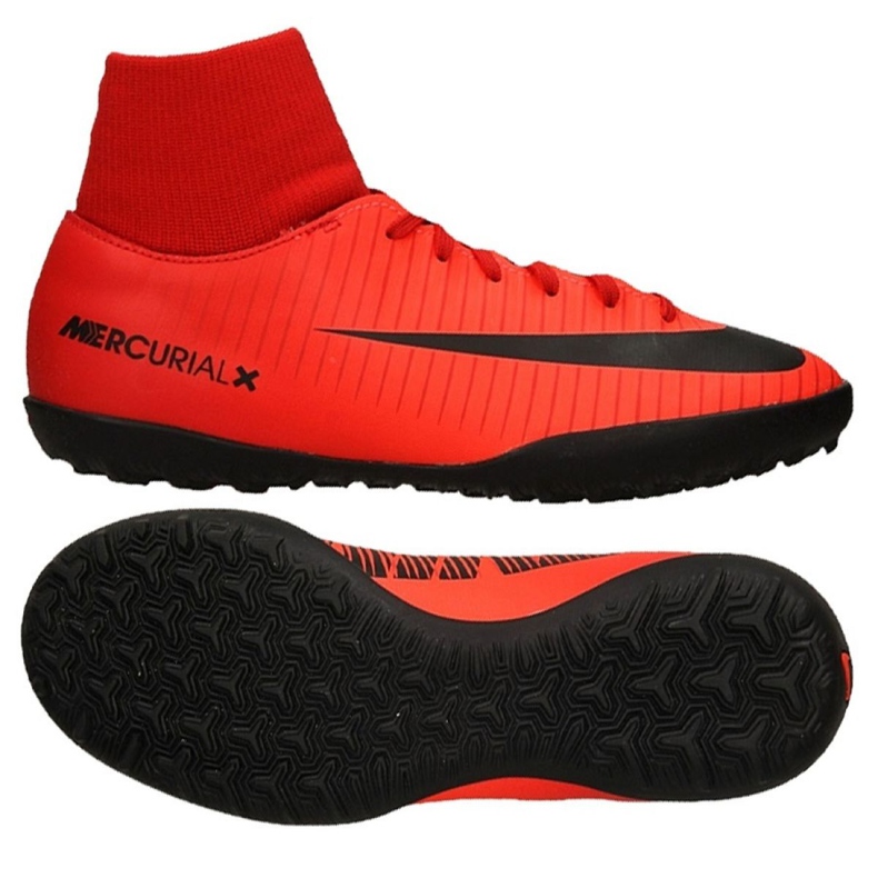 Nike MercurialX Victory Vi futballcipő piros piros Nike MercurialX Victory Vi futballcipő piros piros