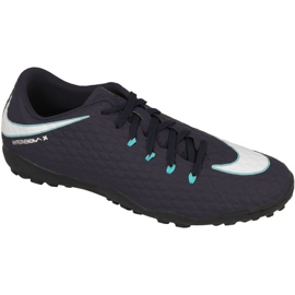 Nike Hypervenom Phelon III TF M 852562-414 futballcipő sötétkék sötétkék Nike Hypervenom Phelon III TF M 852562-414 futballcipő sötétkék sötétkék