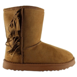 Fringed Emuses F382 Camel barna Fringed Emuses F382 Camel barna