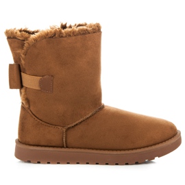 Velúr mukluki masnival barna