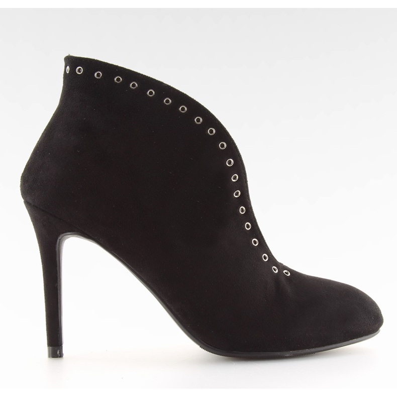 Fekete Magas sarkú cipő 1660-251 fekete