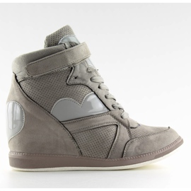 Szürke Női szürke tornacipő 1542 szürke