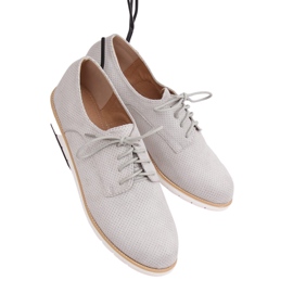 Szürke Női fűzős naplopók T297 Szürke