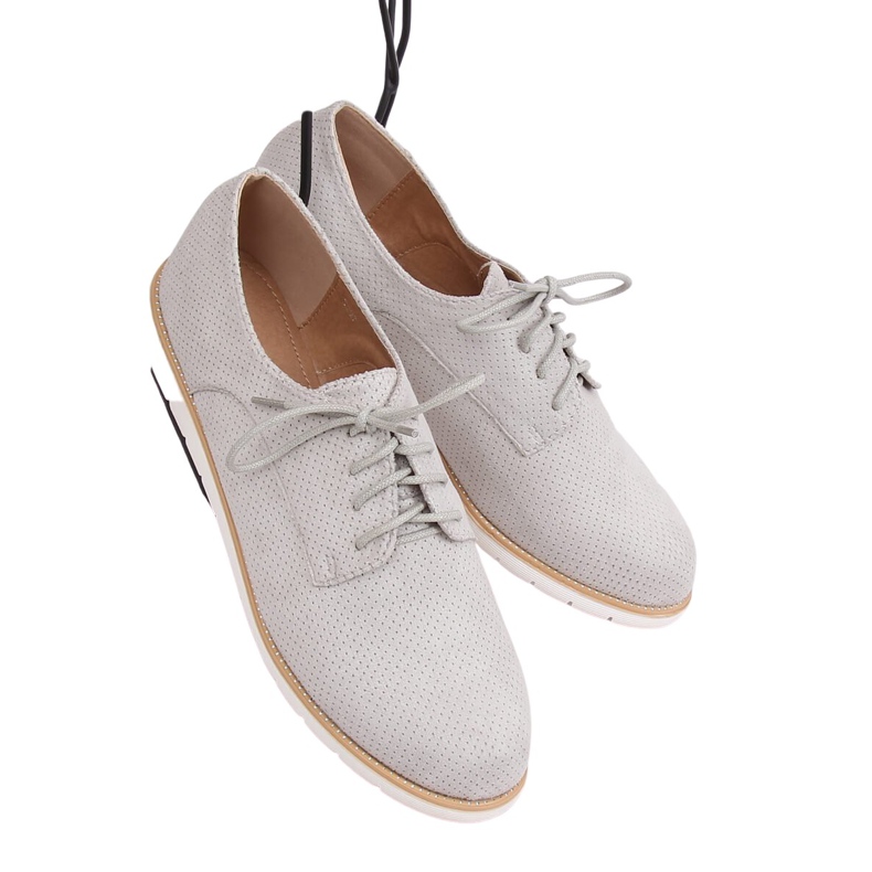 Szürke Női fűzős naplopók T297 Szürke Szürke Női fűzős naplopók T297 Szürke