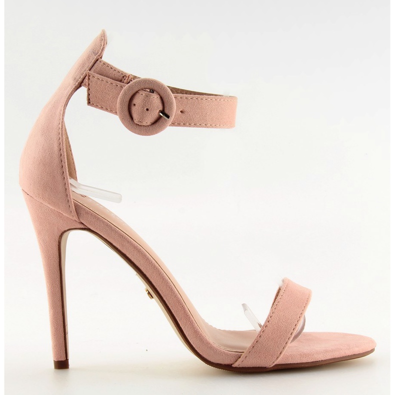 Rózsaszín NF-17 rózsaszín szandál magas sarkon Rózsaszín NF-17 rózsaszín szandál magas sarkon