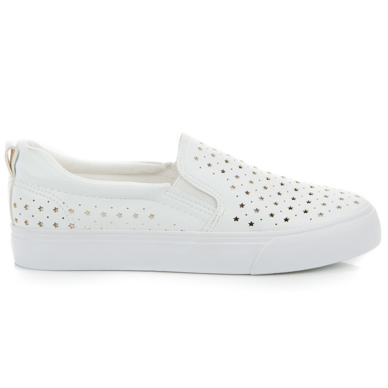 Fehér áttört sliponok