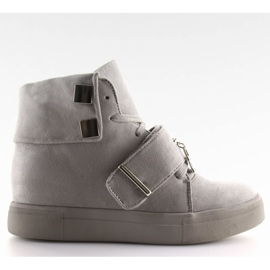 Szürke cipők nőknek NC158 Szürke