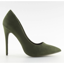 Szivattyúk velúr zöld 5101 zölden