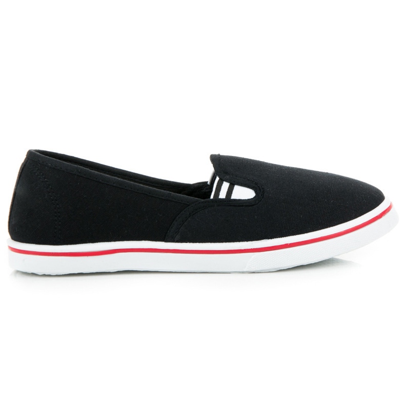 Mckeylor Fekete slip-on tornacipő