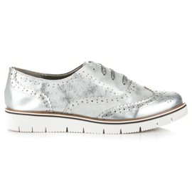 Kylie Ezüst fűzős cipő szürke Kylie Ezüst fűzős cipő szürke